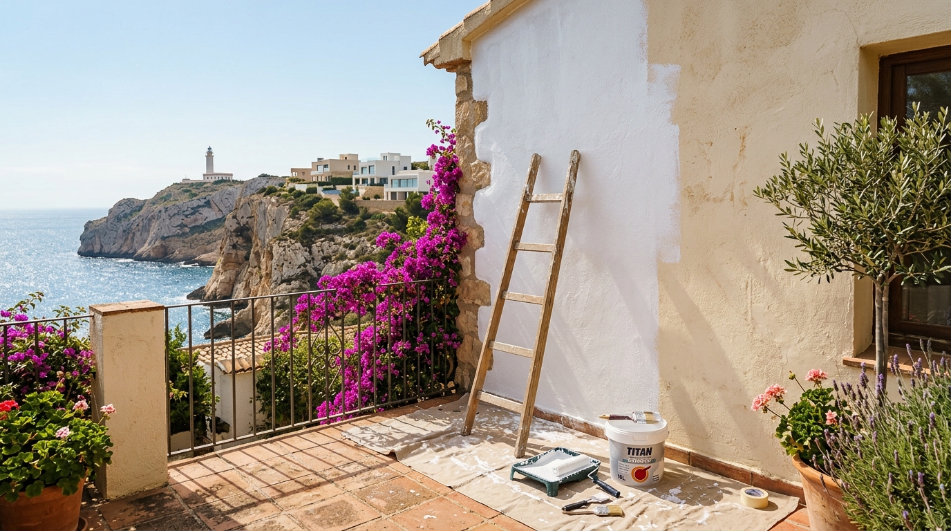 Painting & Decorating services for expats in Alfaz del Pi, Costa Blanca, Spain