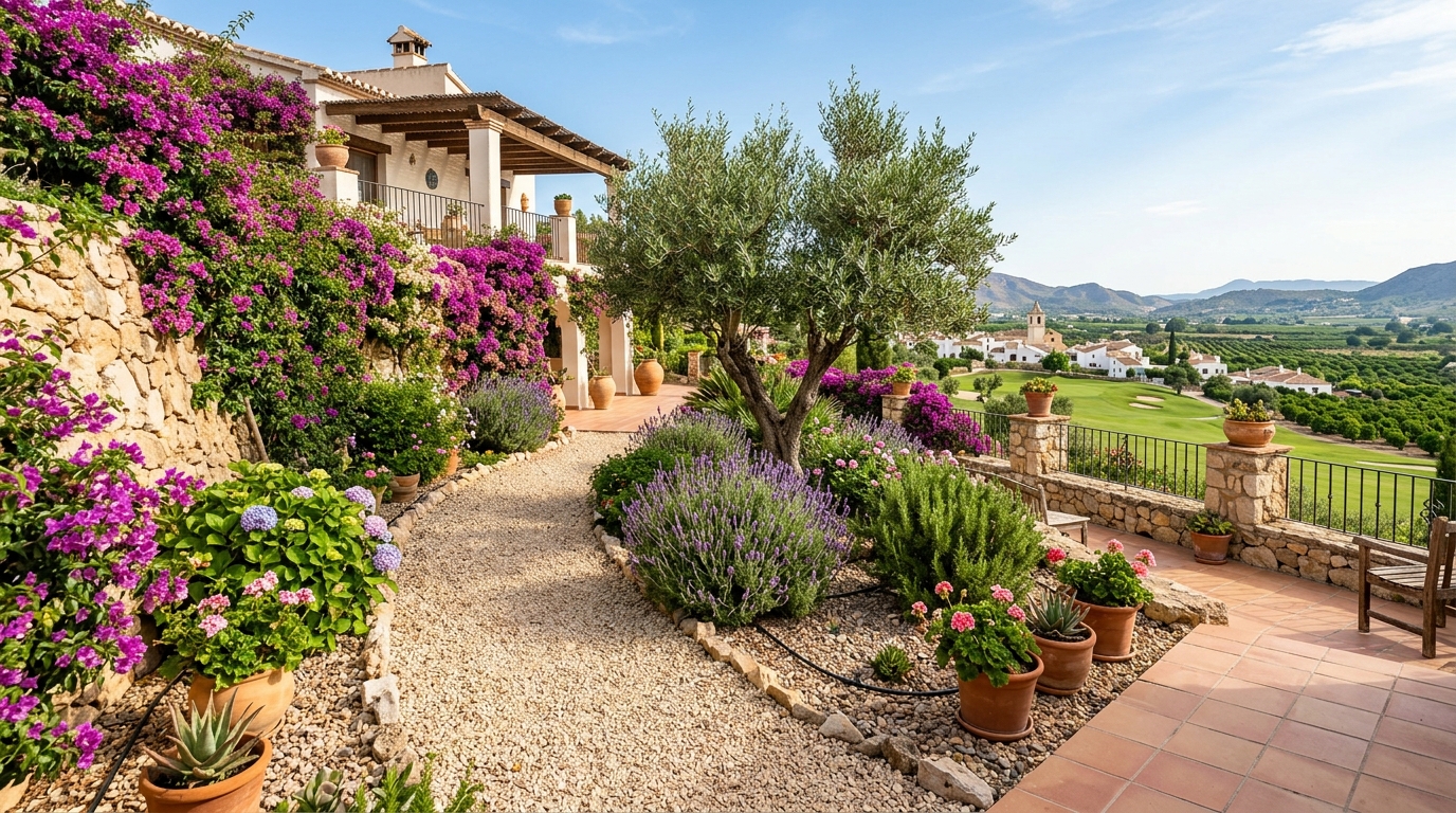 Garden & Landscape Maintenance services for expats in Algorfa, Costa Blanca, Spain