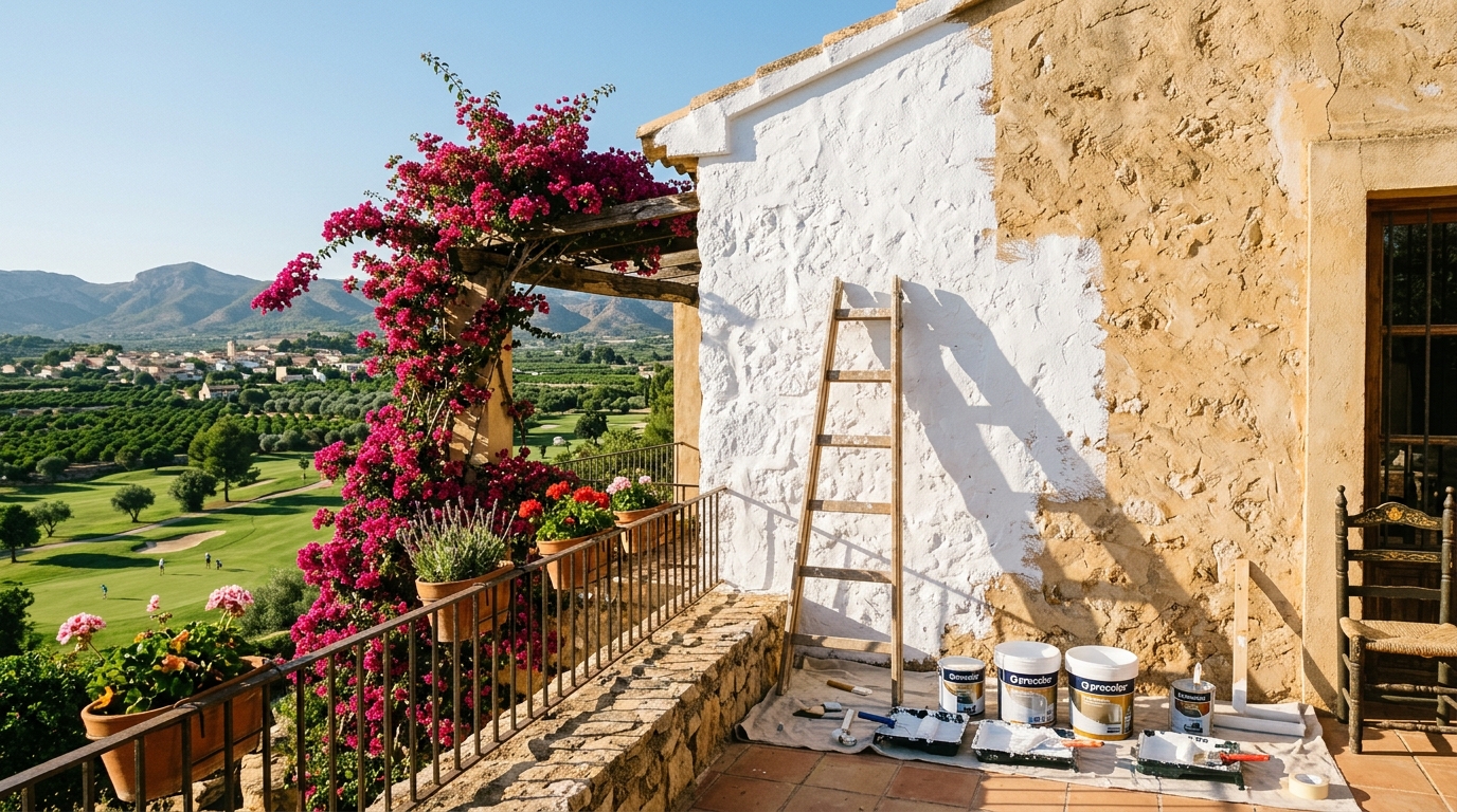 Painting & Decorating services for expats in Algorfa, Costa Blanca, Spain