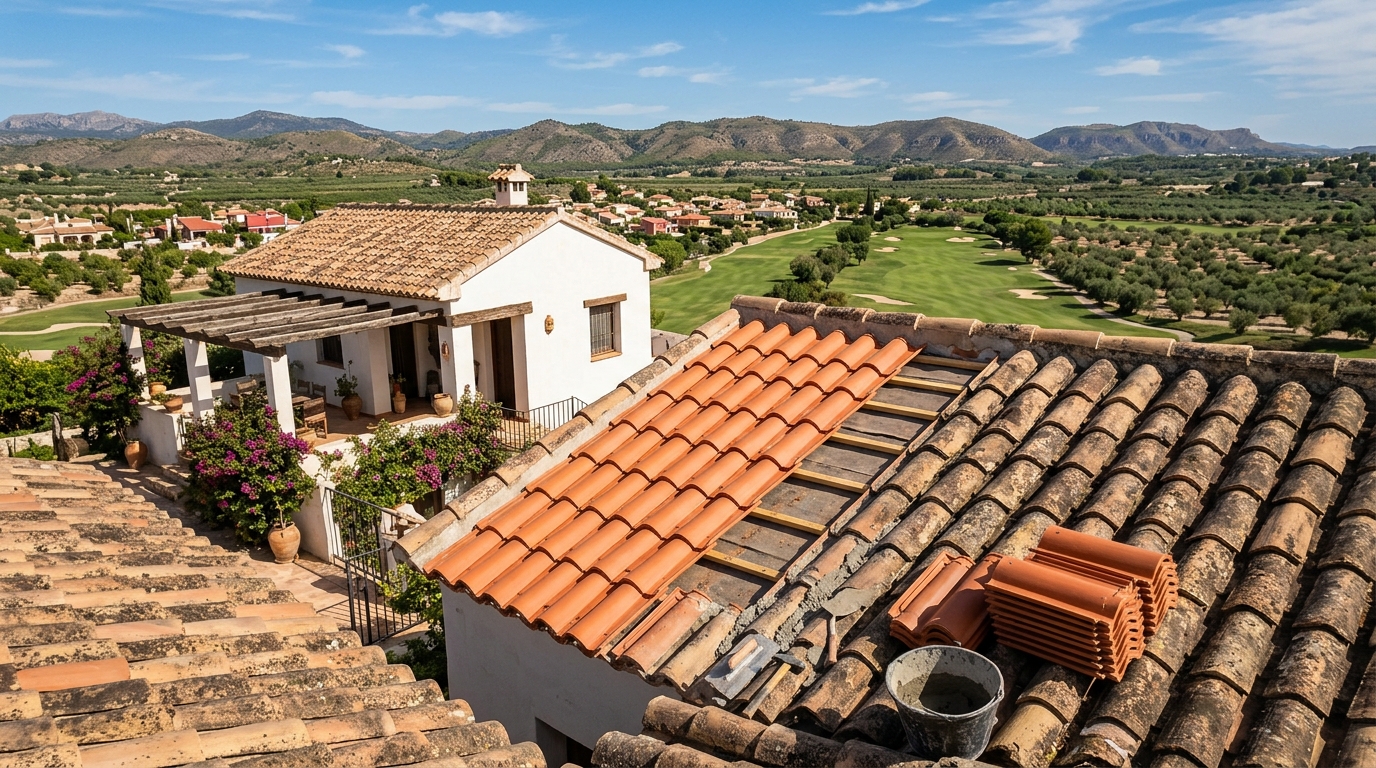 Roofing Services services for expats in Algorfa, Costa Blanca, Spain
