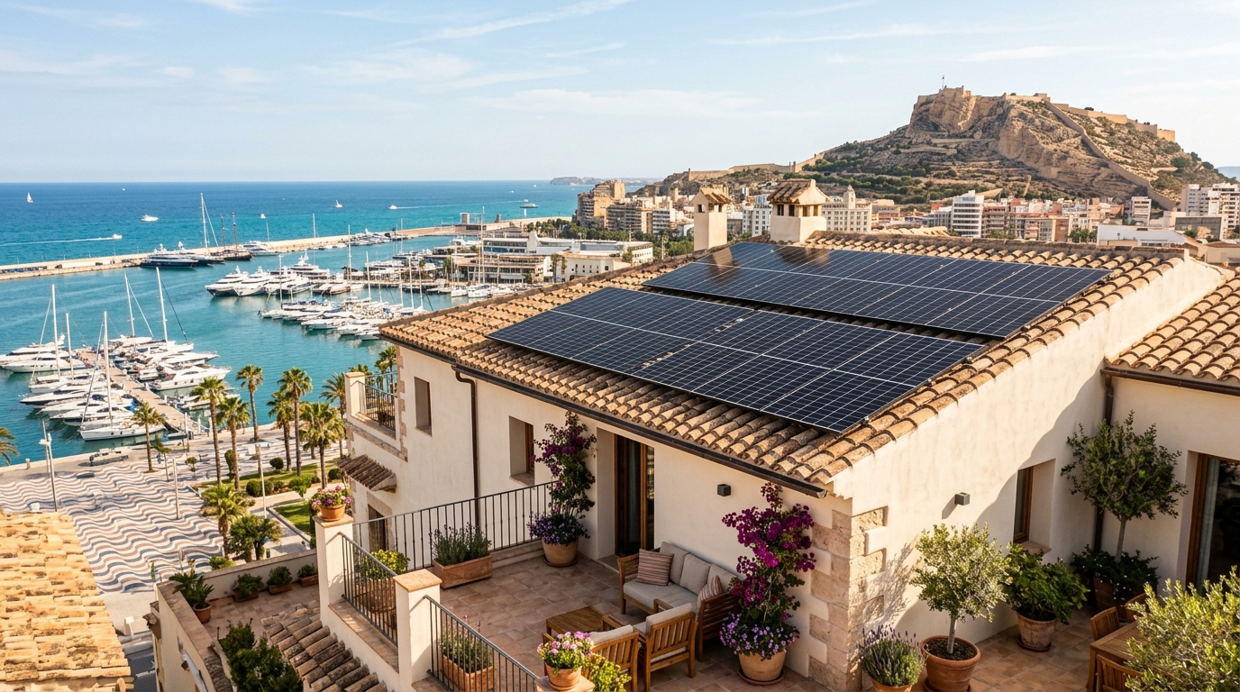 Solar Panel Installation services for expats in Alicante, Costa Blanca, Spain