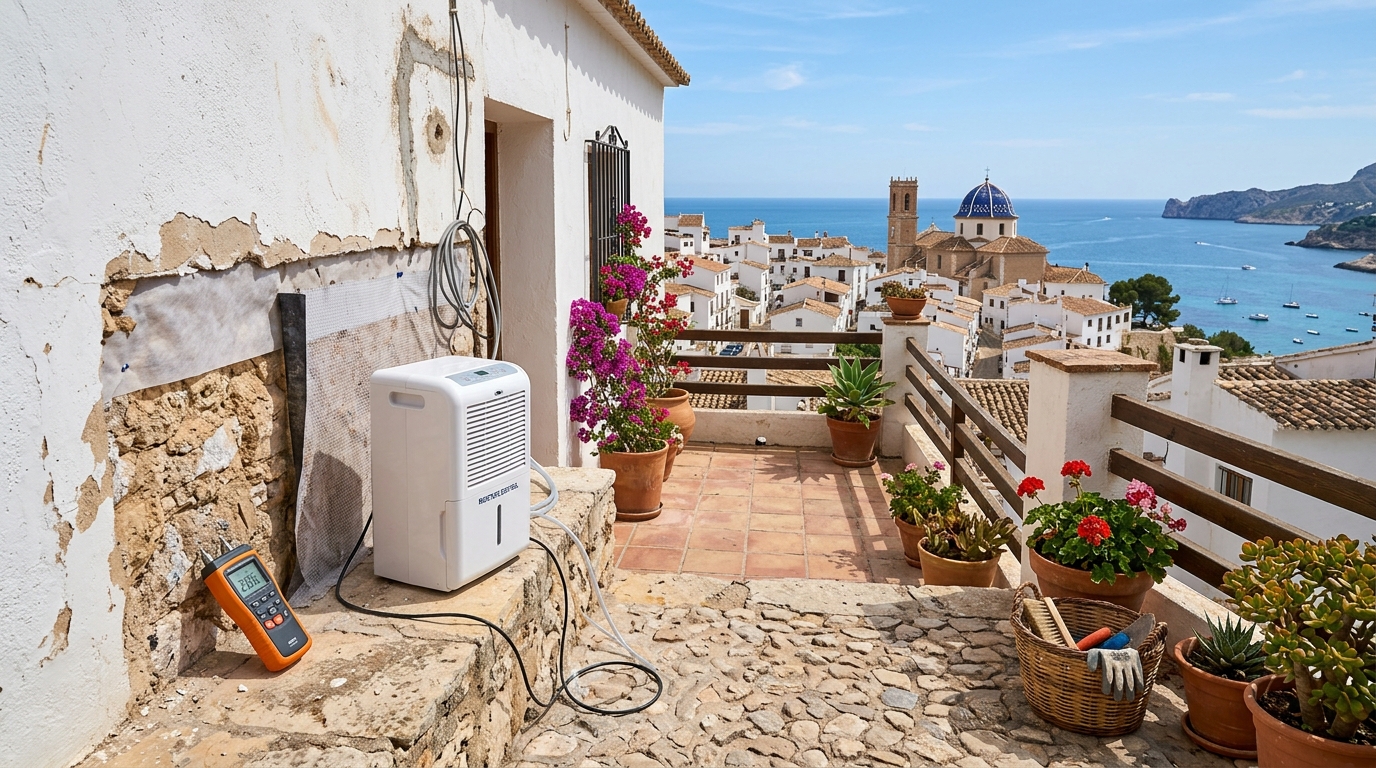 Damp Proofing & Humidity Treatment services for expats in Altea, Costa Blanca, Spain