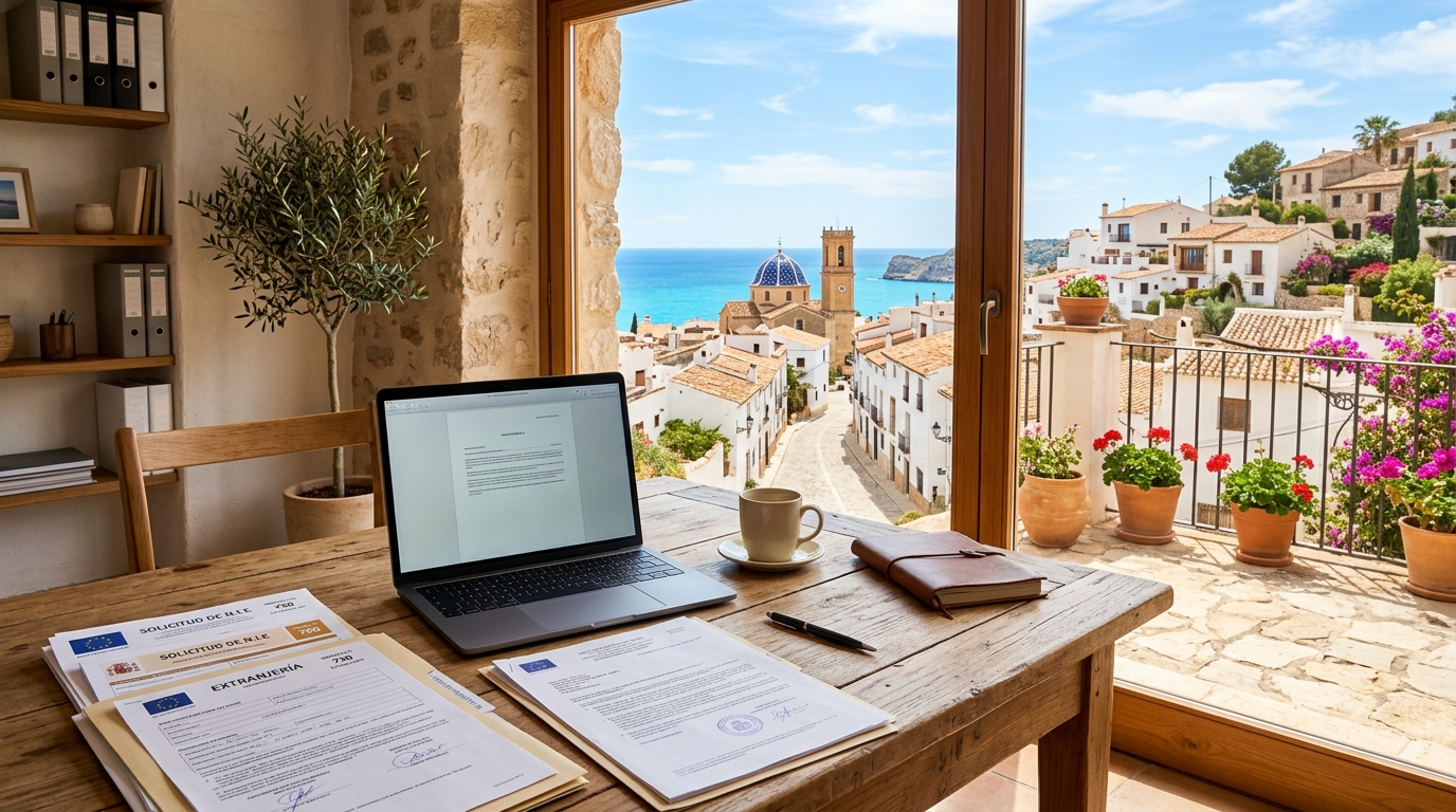 NIE Application Assistance services for expats in Altea, Costa Blanca, Spain