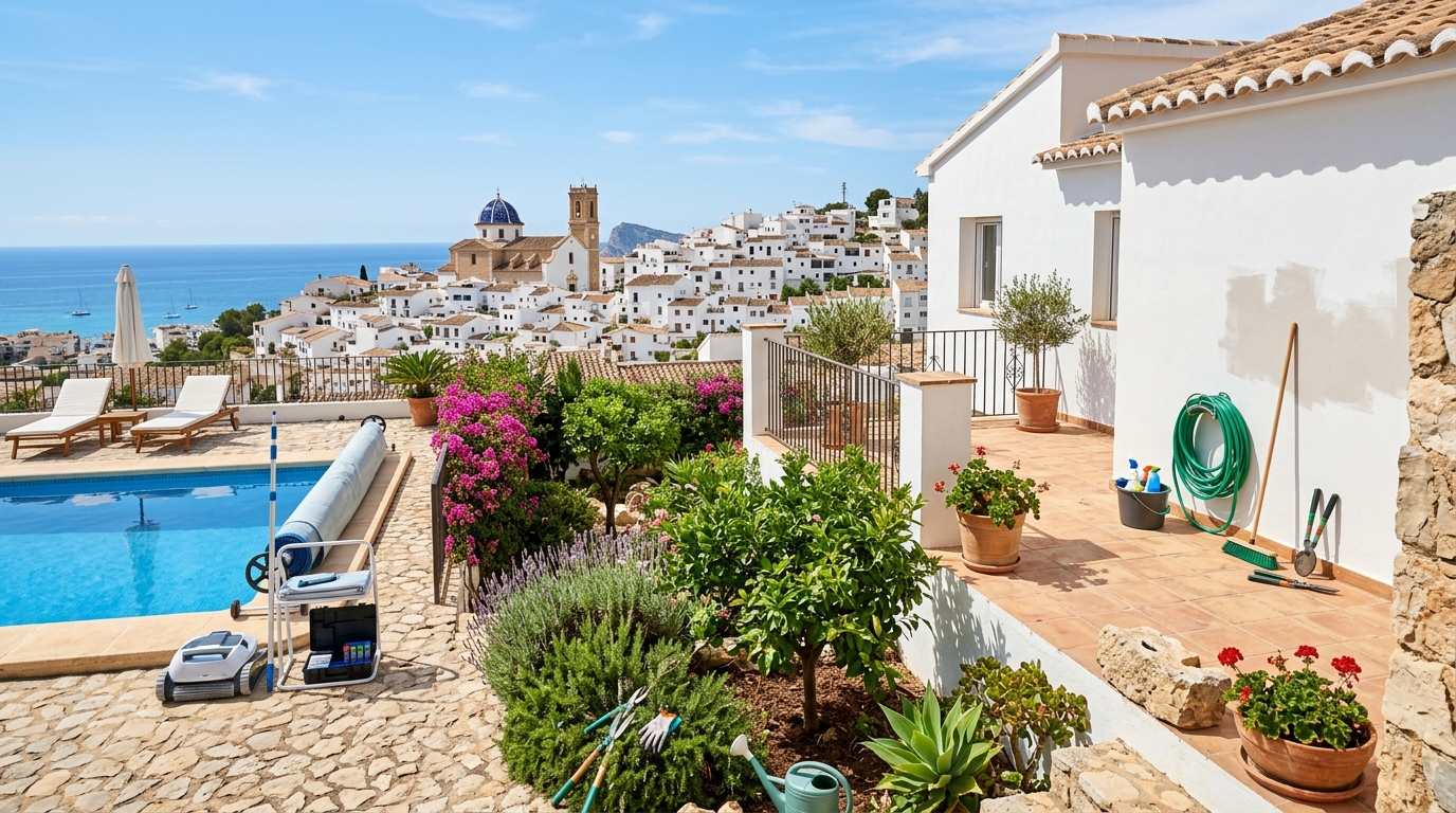 Property Maintenance Coordination services for property owners in Altea, Costa Blanca, Spain