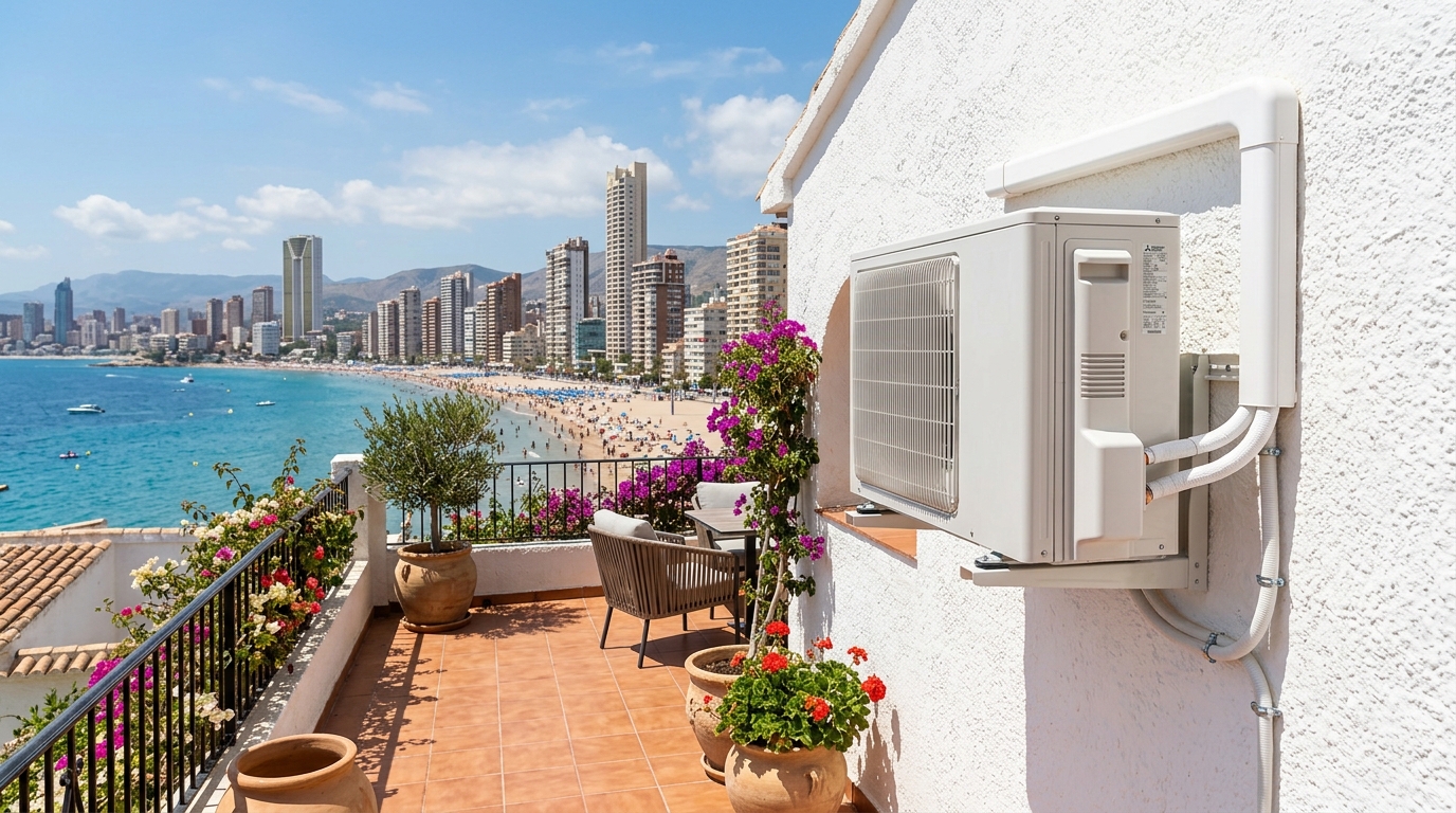 Airconditioning Installatie & Service voor expats in Benidorm, Costa Blanca, Spanje