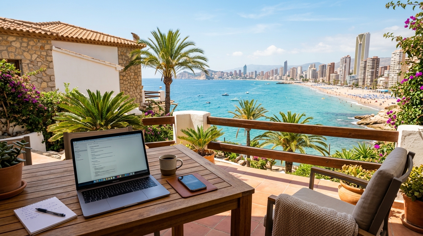 Digital Nomad Visa Spain services for expats in Benidorm, Costa Blanca, Spain