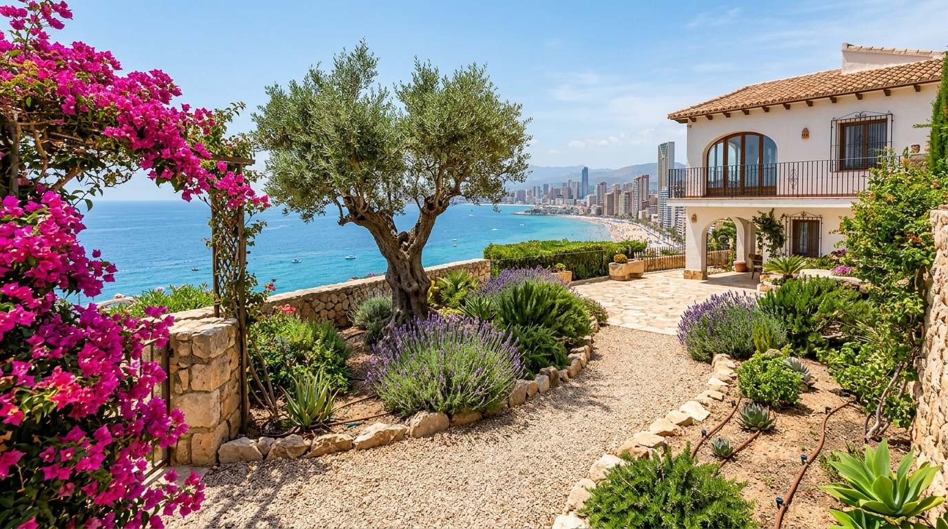 Garden & Landscape Maintenance services for expats in Benidorm, Costa Blanca, Spain