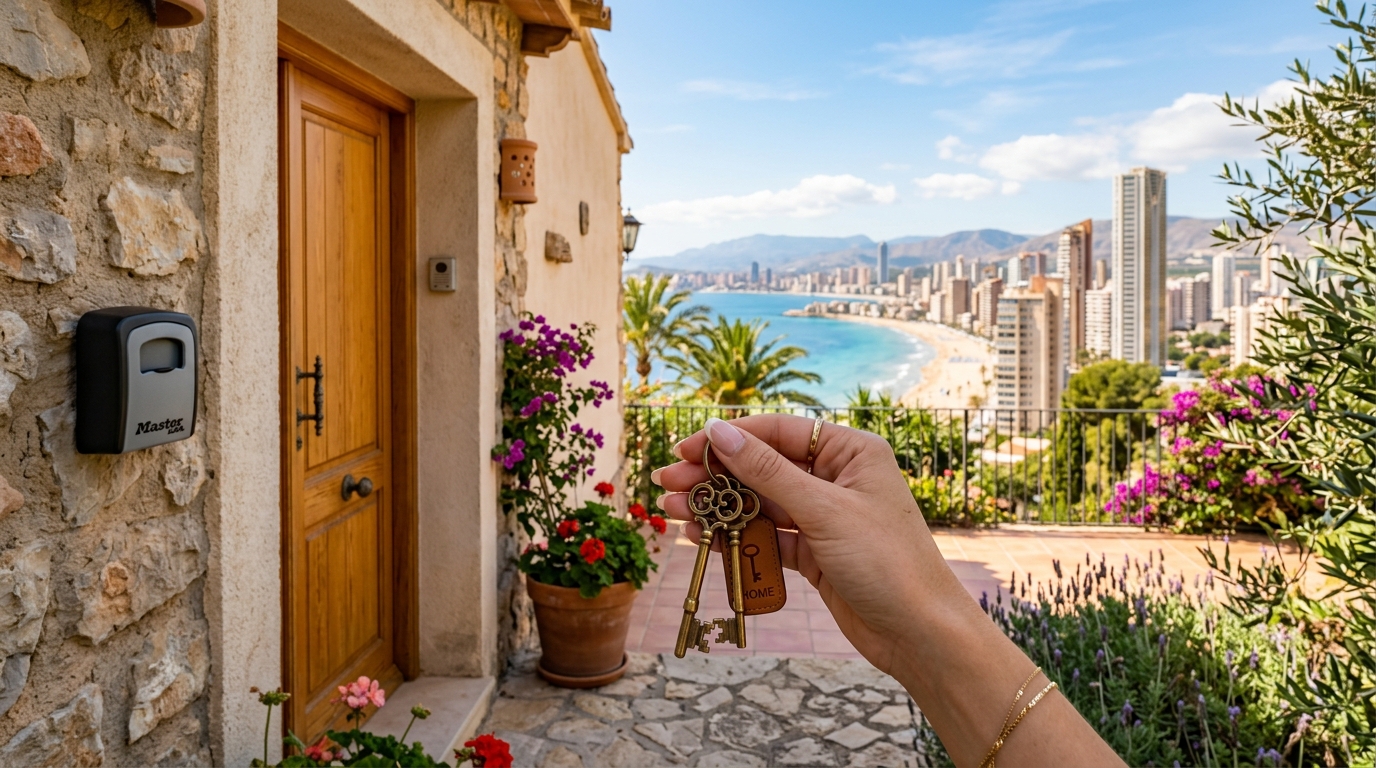 Keyholding & Property Check-ups services for property owners in Benidorm, Costa Blanca, Spain