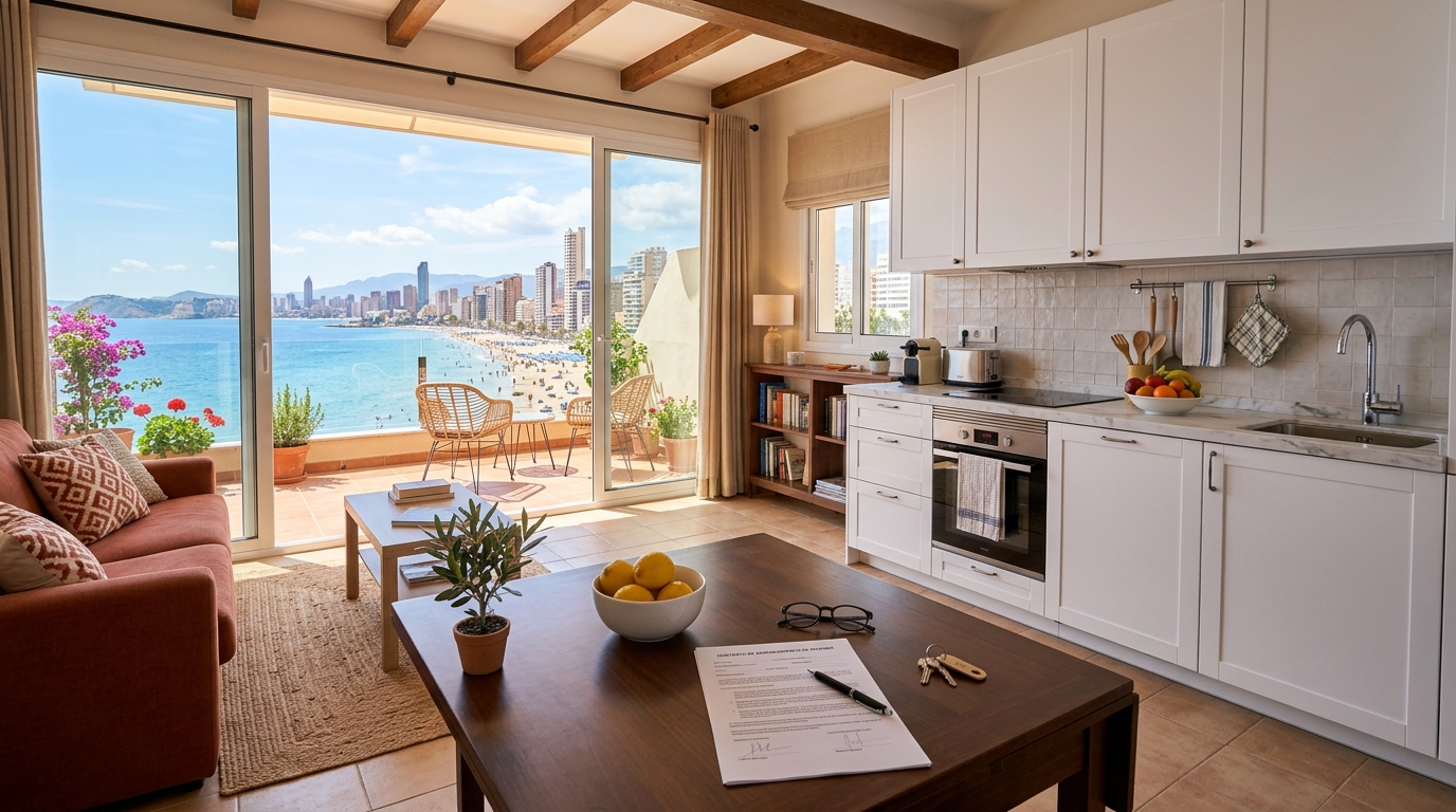 Long-Term Rental Management services for property owners in Benidorm, Costa Blanca, Spain
