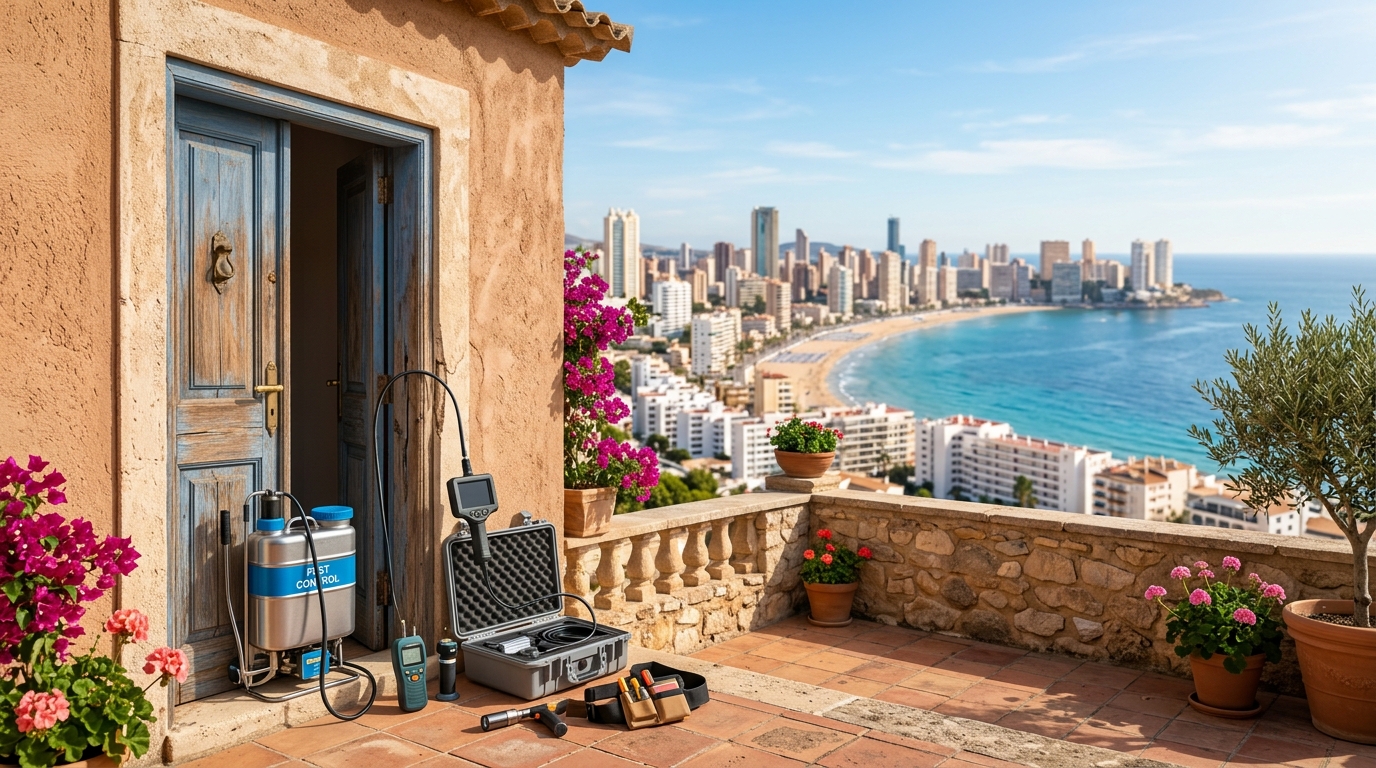 Pest Control Services services for expats in Benidorm, Costa Blanca, Spain