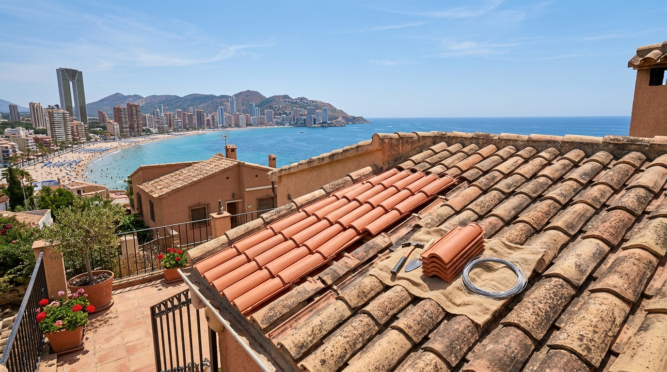 Roofing Services services for expats in Benidorm, Costa Blanca, Spain