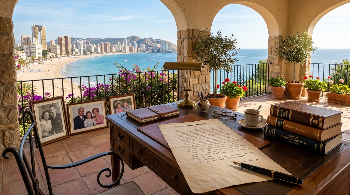 Spanish Wills & Inheritance services for expats in Benidorm, Costa Blanca, Spain