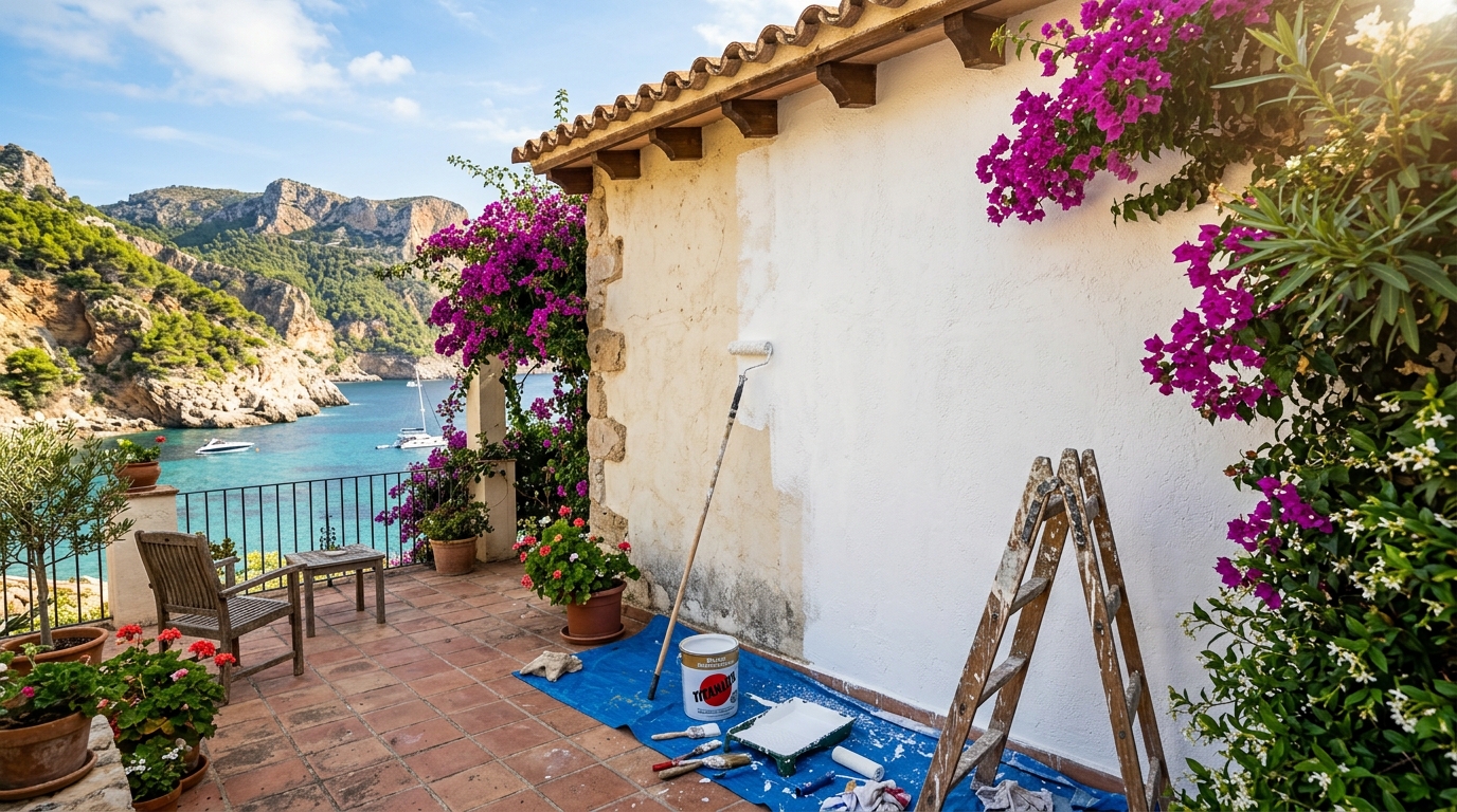 Painting & Decorating services for expats in Benissa, Costa Blanca, Spain