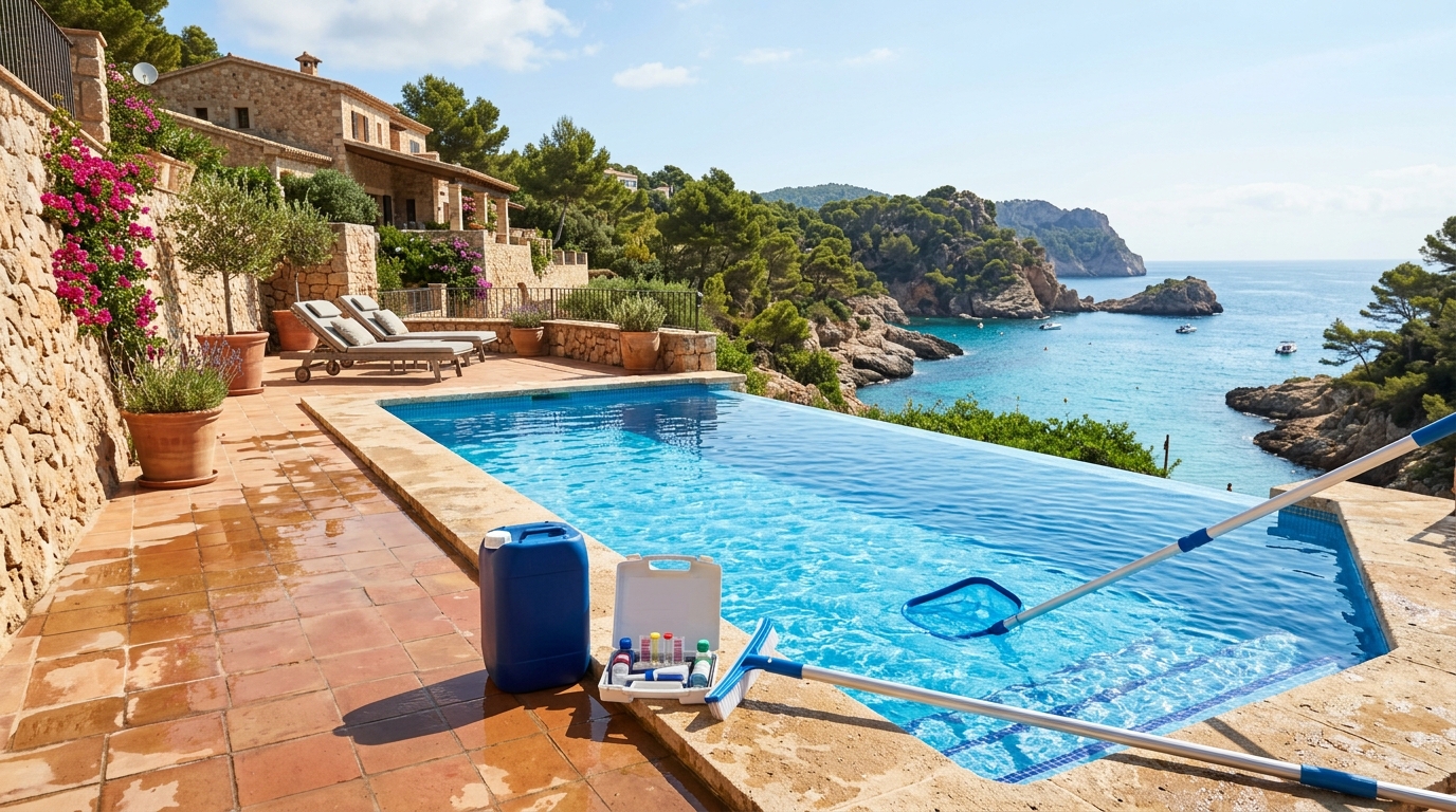 Swimming Pool Maintenance services for expats in Benissa, Costa Blanca, Spain