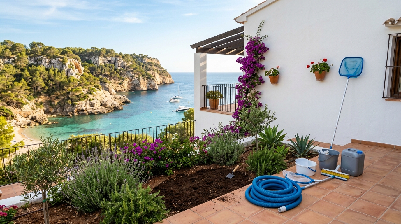 Property Maintenance Coordination services for property owners in Benissa, Costa Blanca, Spain