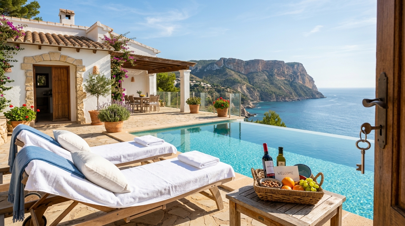 Holiday Rental Management services for property owners in Benitachell, Costa Blanca, Spain