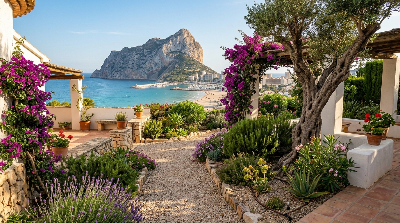 Garden & Landscape Maintenance services for expats in Calpe, Costa Blanca, Spain