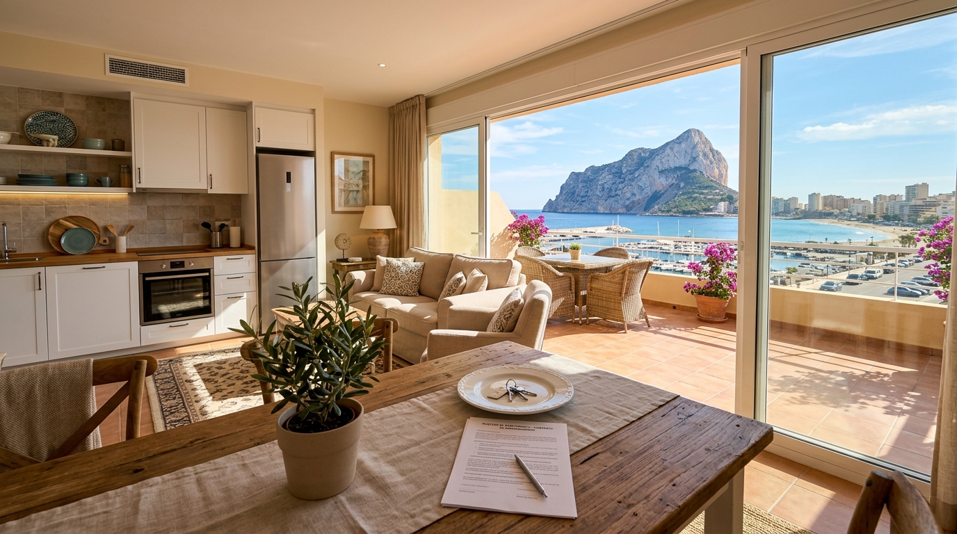 Long-Term Rental Management services for property owners in Calpe, Costa Blanca, Spain