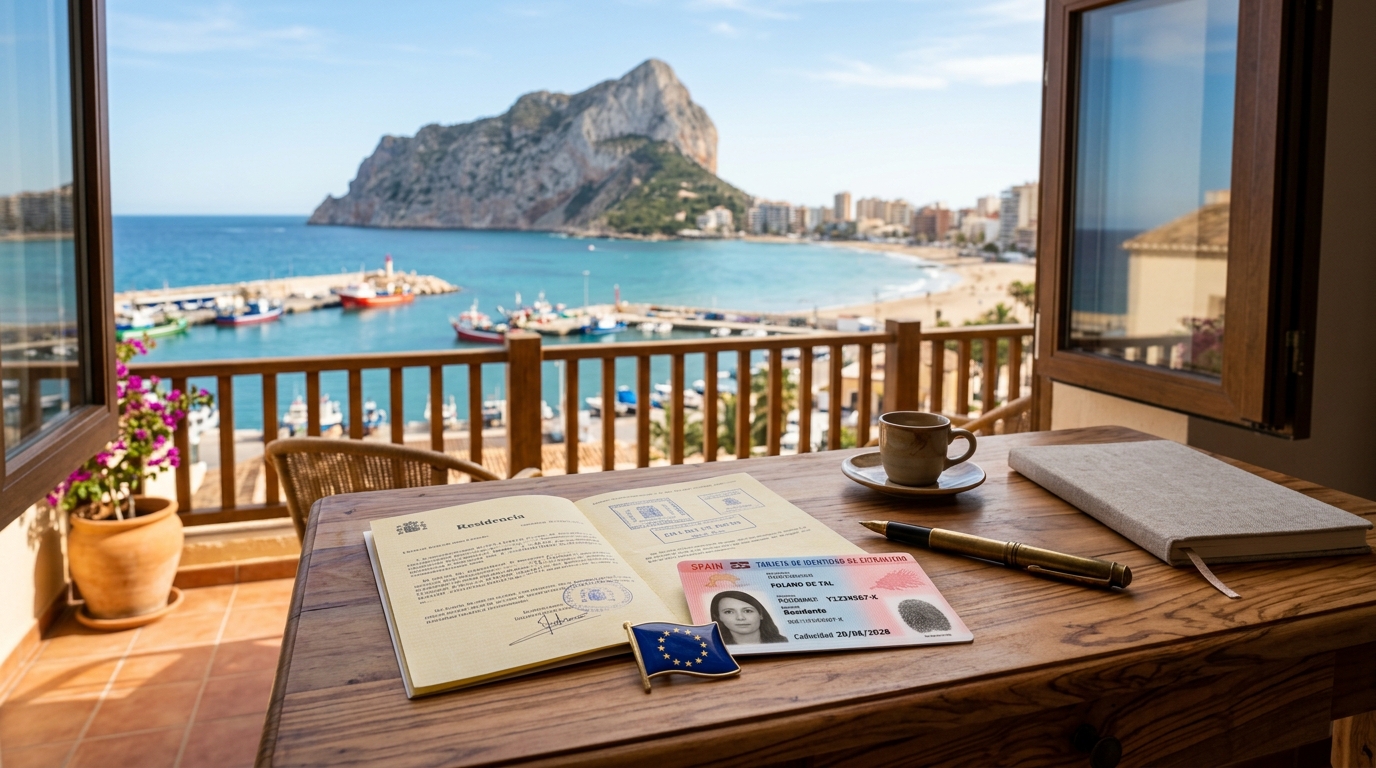 Residency & TIE Card services for expats in Calpe, Costa Blanca, Spain
