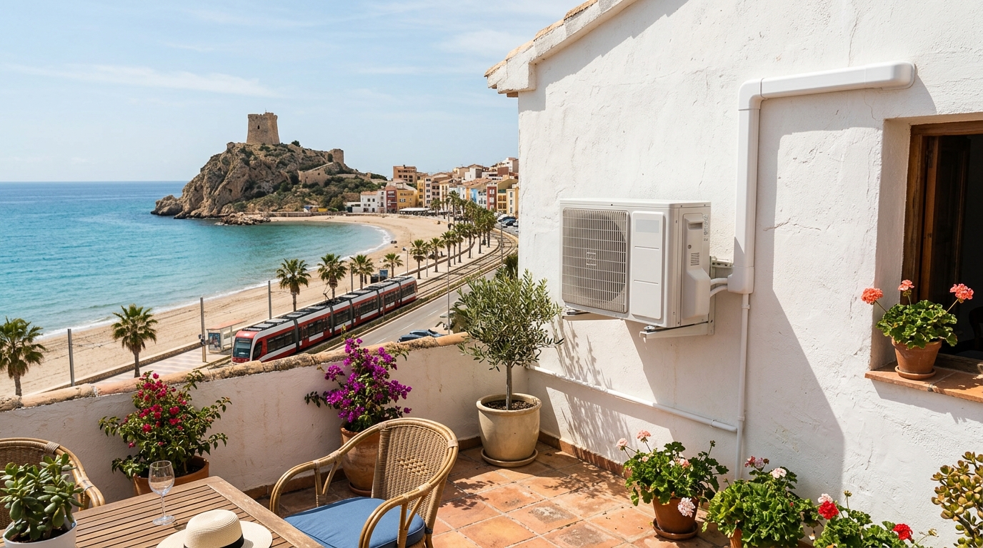 Instalación y Mantenimiento de Aire Acondicionado para extranjeros en El Campello, Costa Blanca, España
