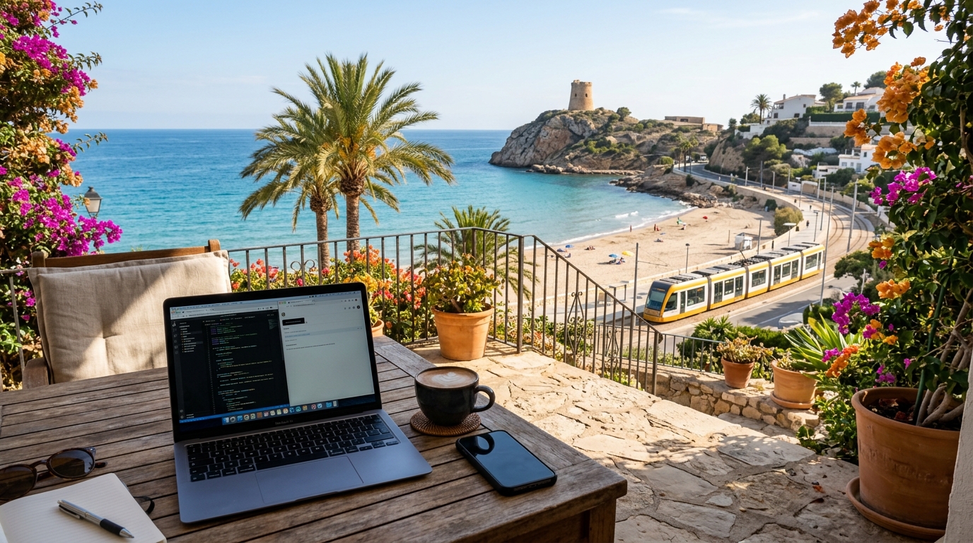 Digital Nomad Visa Spain services for expats in El Campello, Costa Blanca, Spain