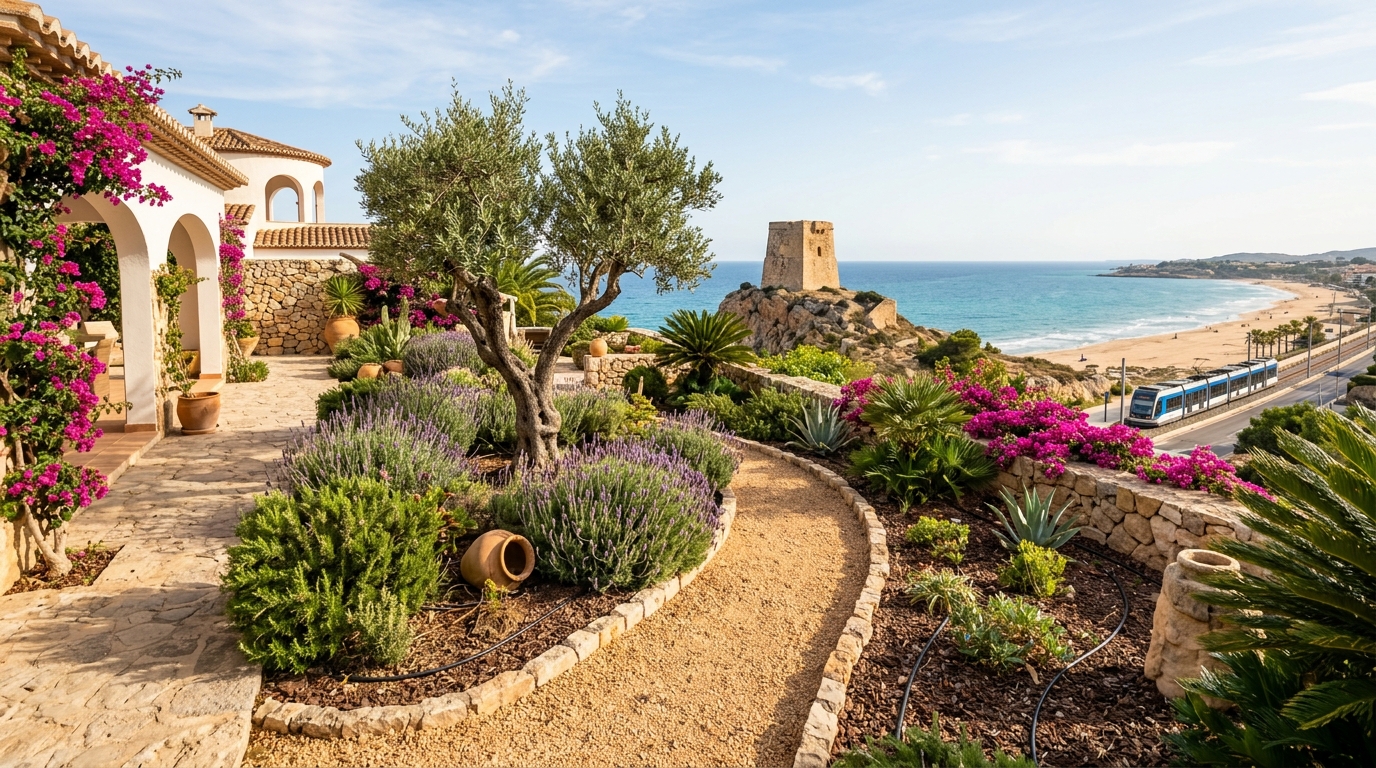 Trädgårdsunderhåll för expats i El Campello, Costa Blanca, Spanien