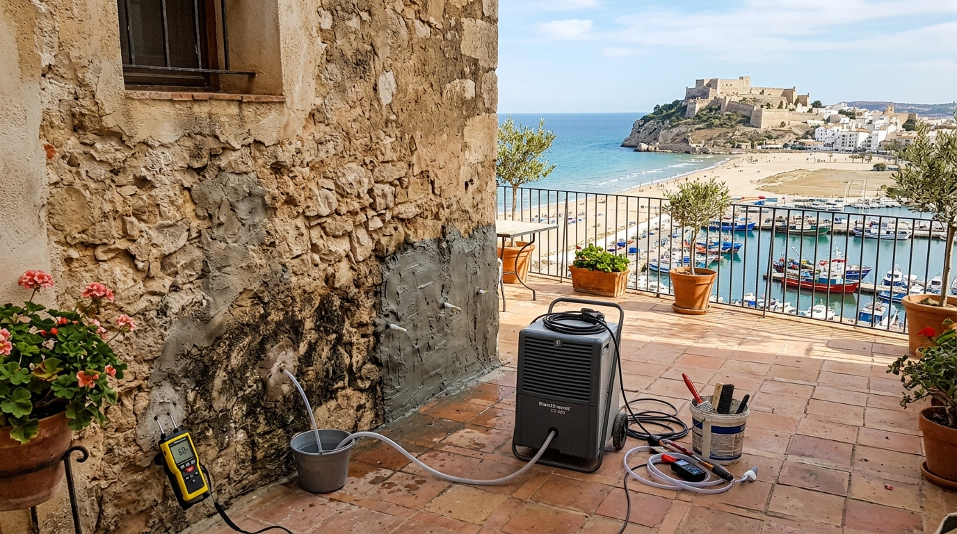 Damp Proofing & Humidity Treatment services for expats in Dénia, Costa Blanca, Spain