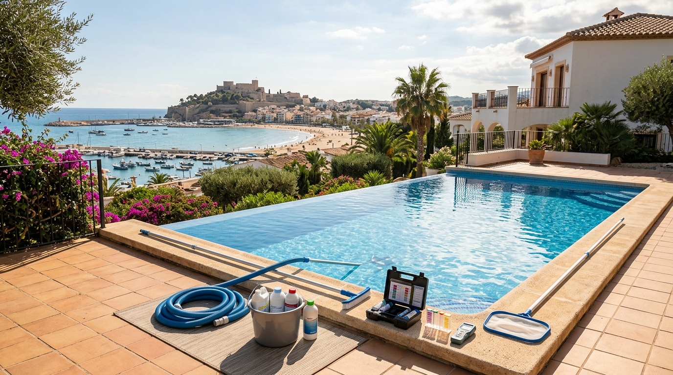 Swimming Pool Maintenance services for expats in Dénia, Costa Blanca, Spain