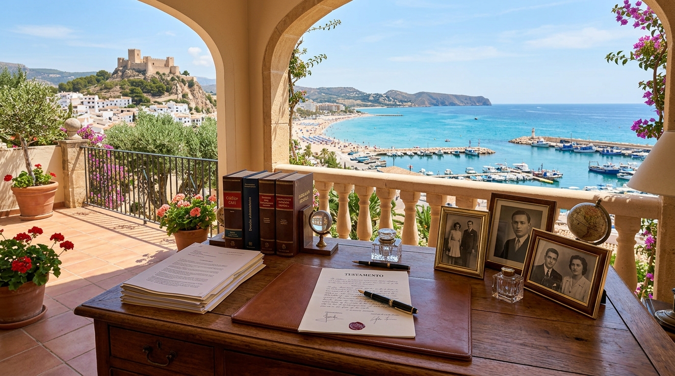 Spanish Wills & Inheritance services for expats in Dénia, Costa Blanca, Spain
