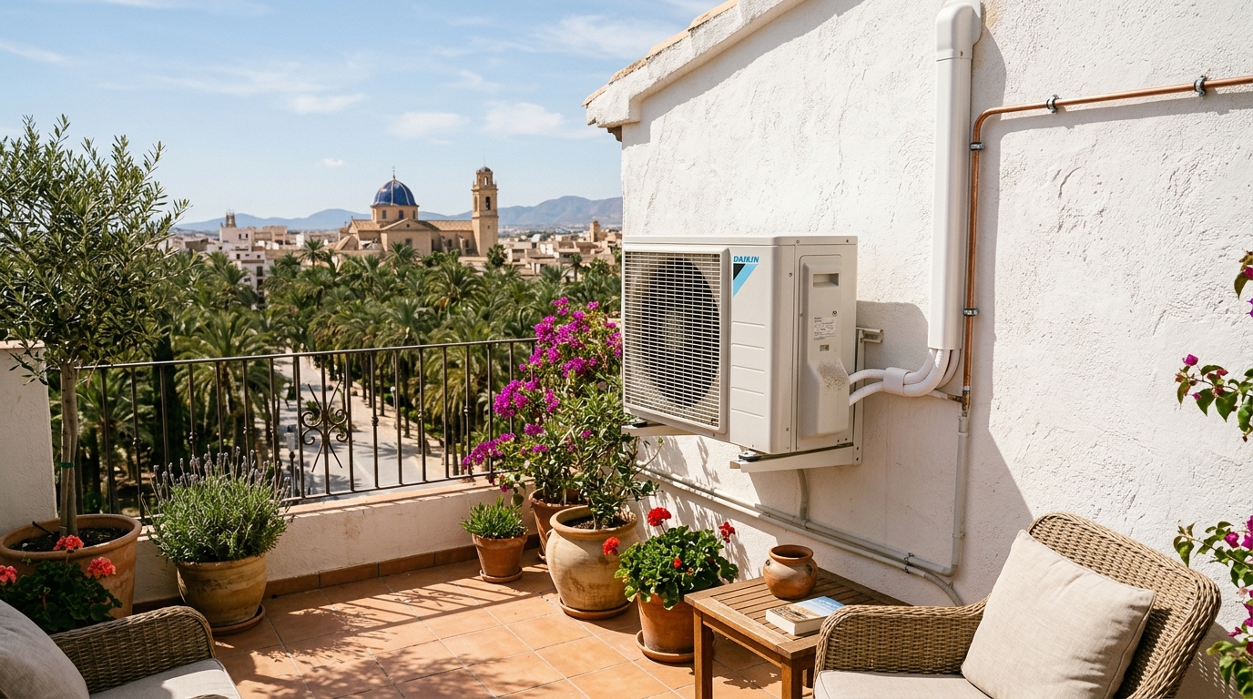 Air Conditioning Installation & Service services for expats in Elche, Costa Blanca, Spain