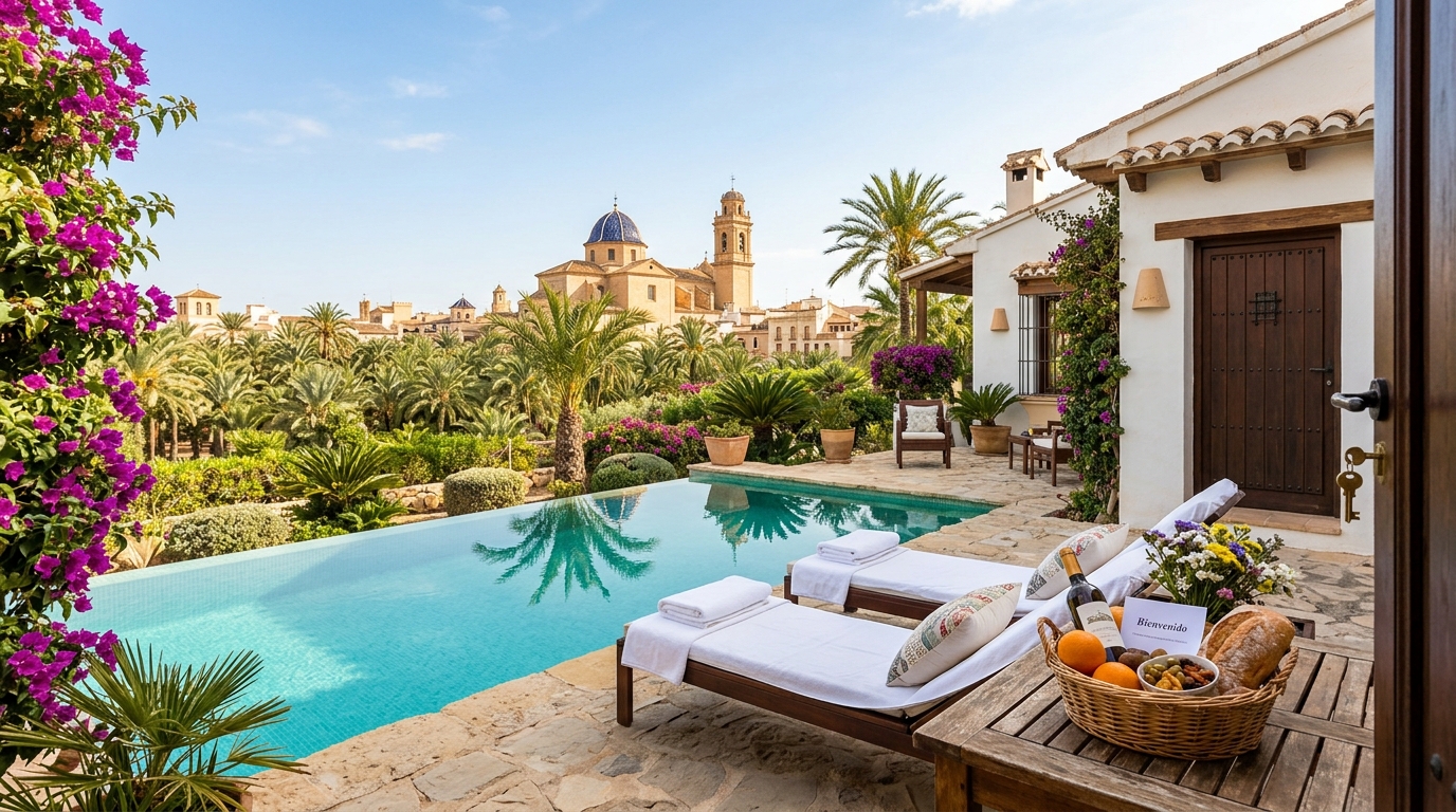 Holiday Rental Management services for property owners in Elche, Costa Blanca, Spain