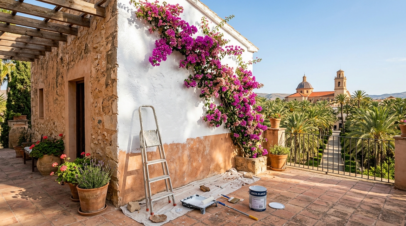 Painting & Decorating services for expats in Elche, Costa Blanca, Spain