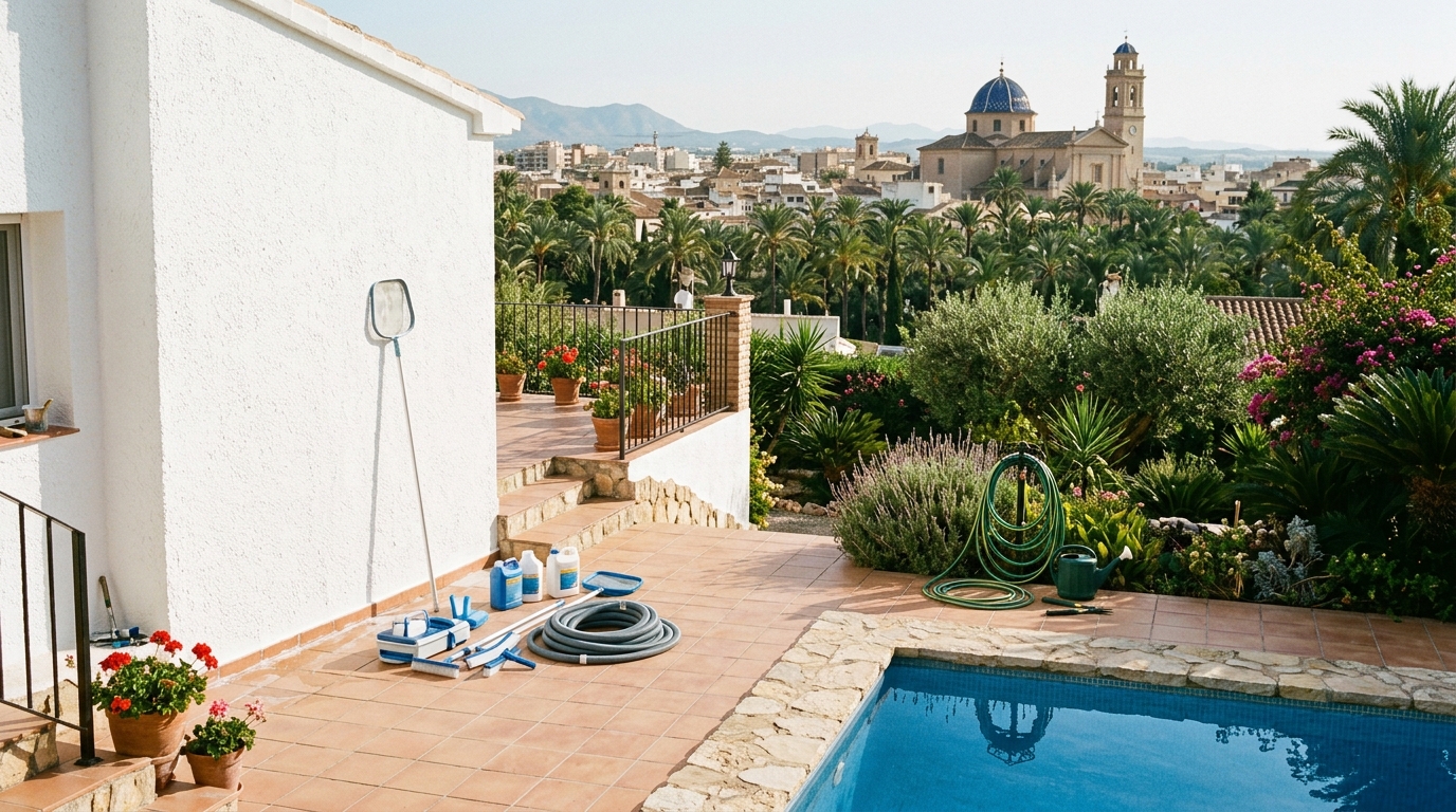 Property Maintenance Coordination services for property owners in Elche, Costa Blanca, Spain