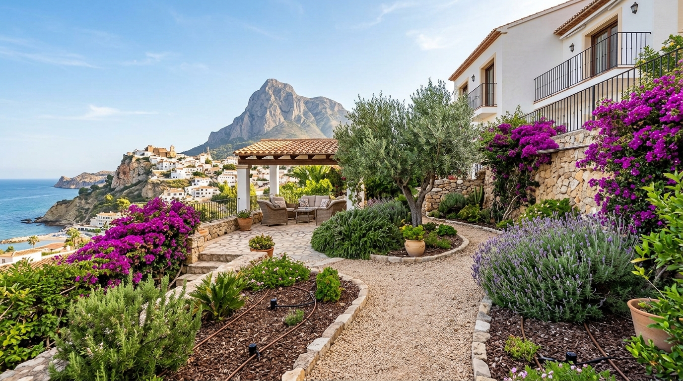 Mantenimiento de Jardines para extranjeros en Finestrat, Costa Blanca, España