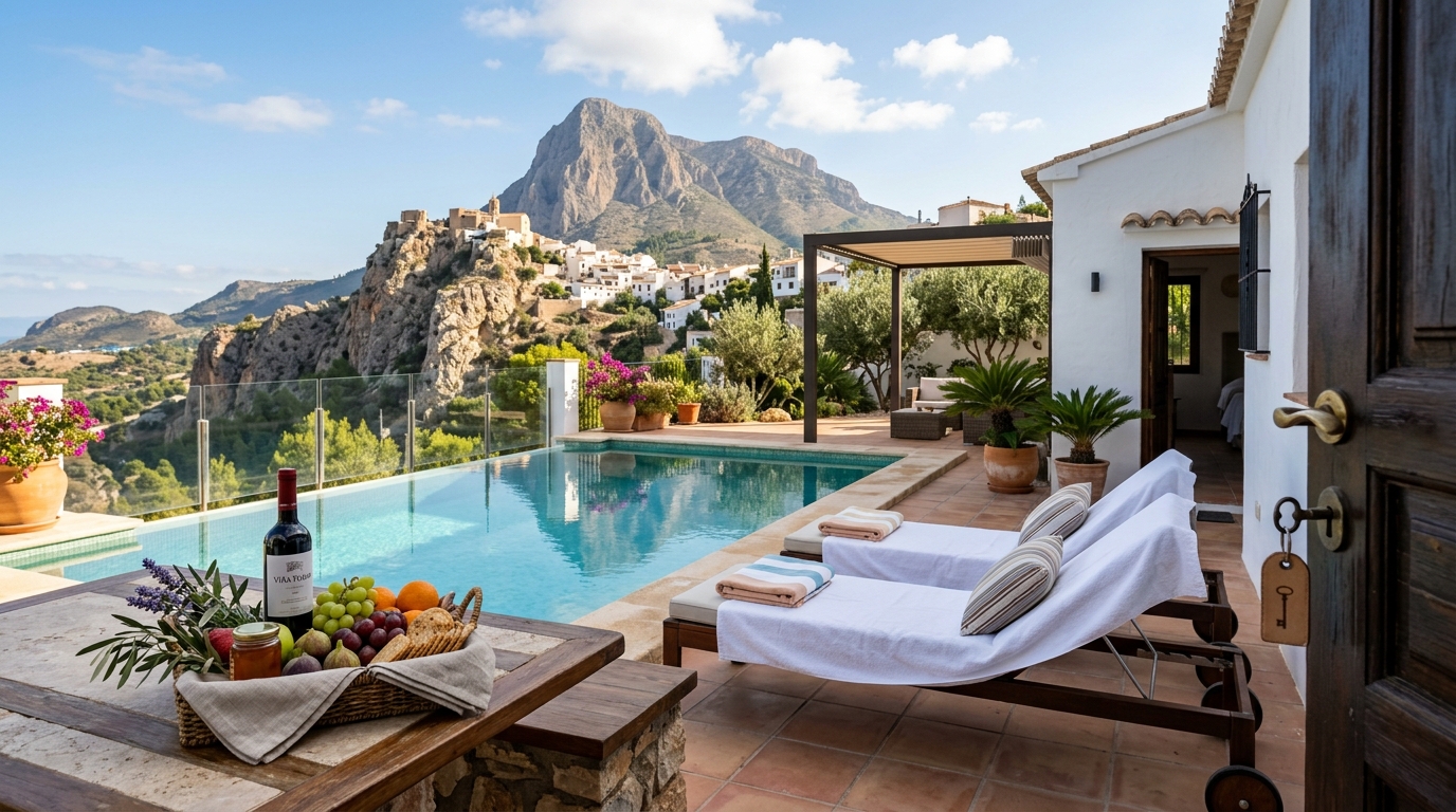Holiday Rental Management services for property owners in Finestrat, Costa Blanca, Spain