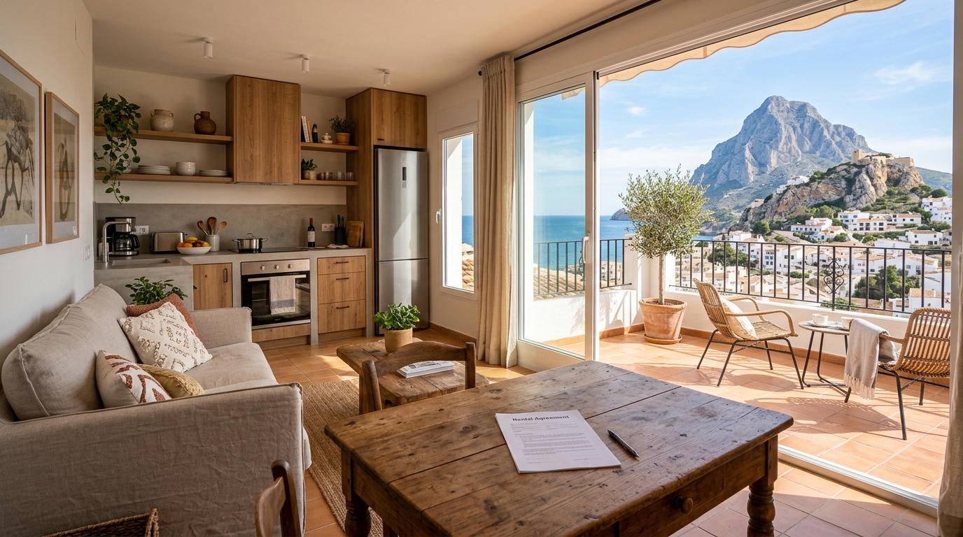 Long-Term Rental Management services for property owners in Finestrat, Costa Blanca, Spain