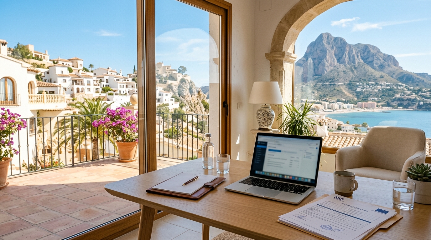 NIE Application Assistance services for expats in Finestrat, Costa Blanca, Spain
