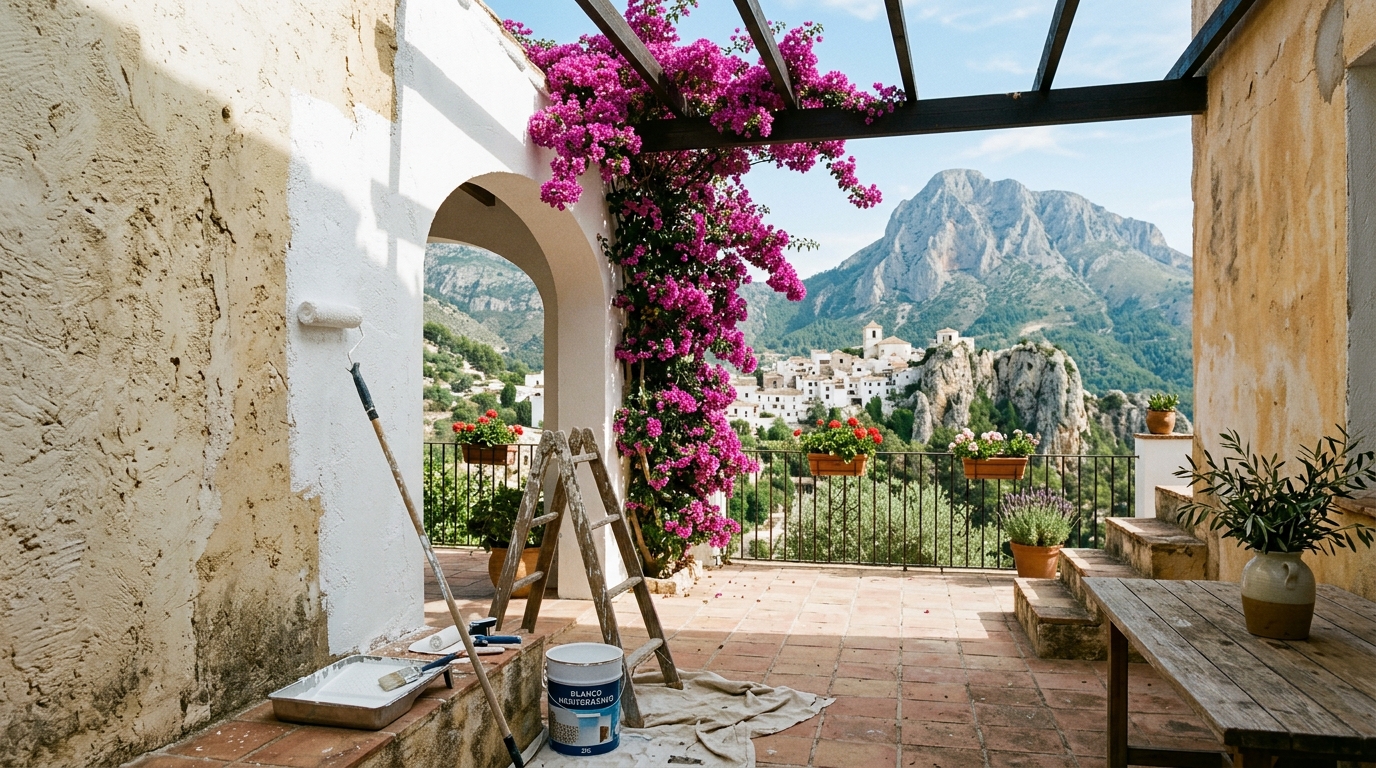 Painting & Decorating services for expats in Finestrat, Costa Blanca, Spain