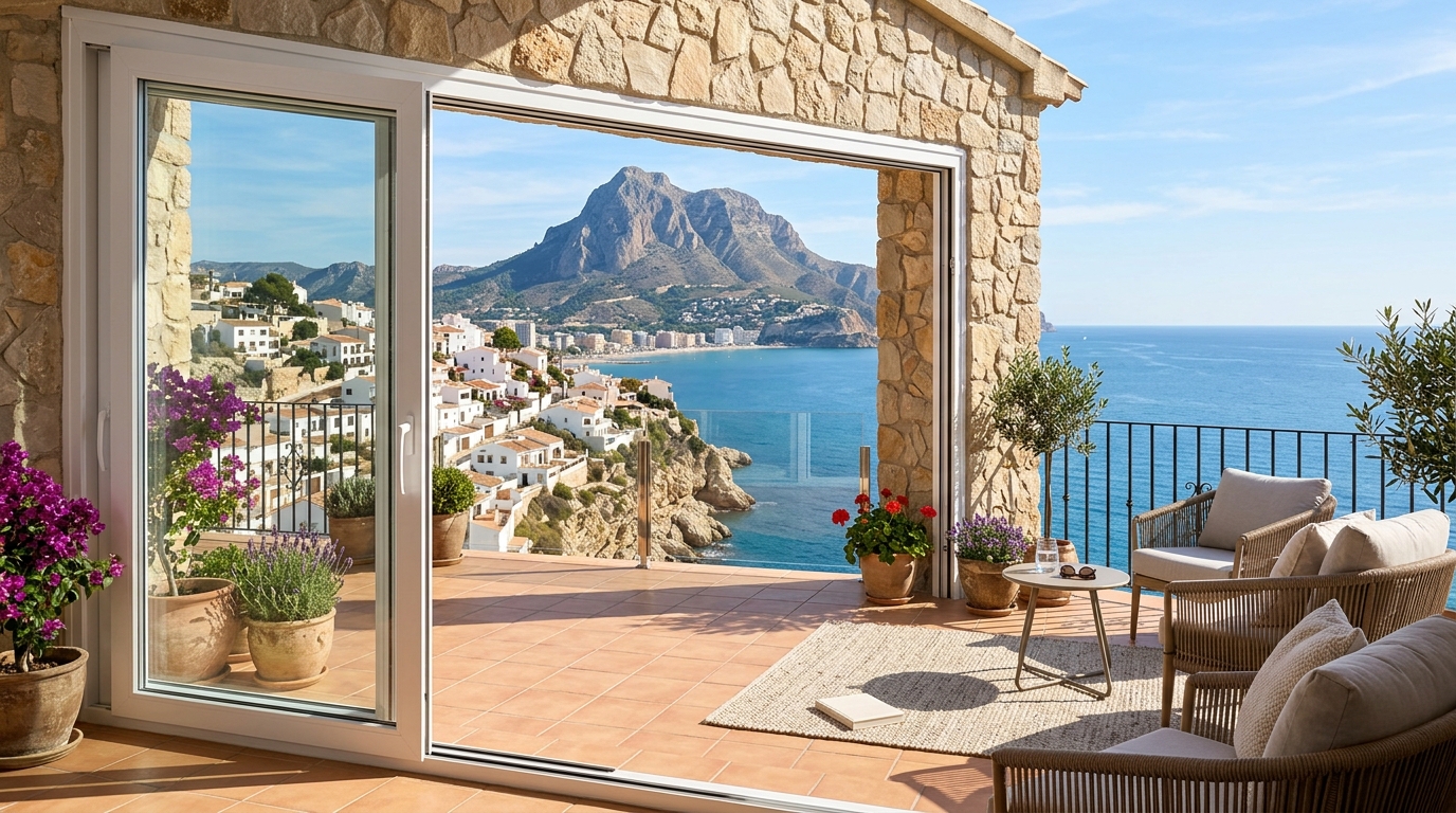 Fönster & Inglasning för expats i Finestrat, Costa Blanca, Spanien
