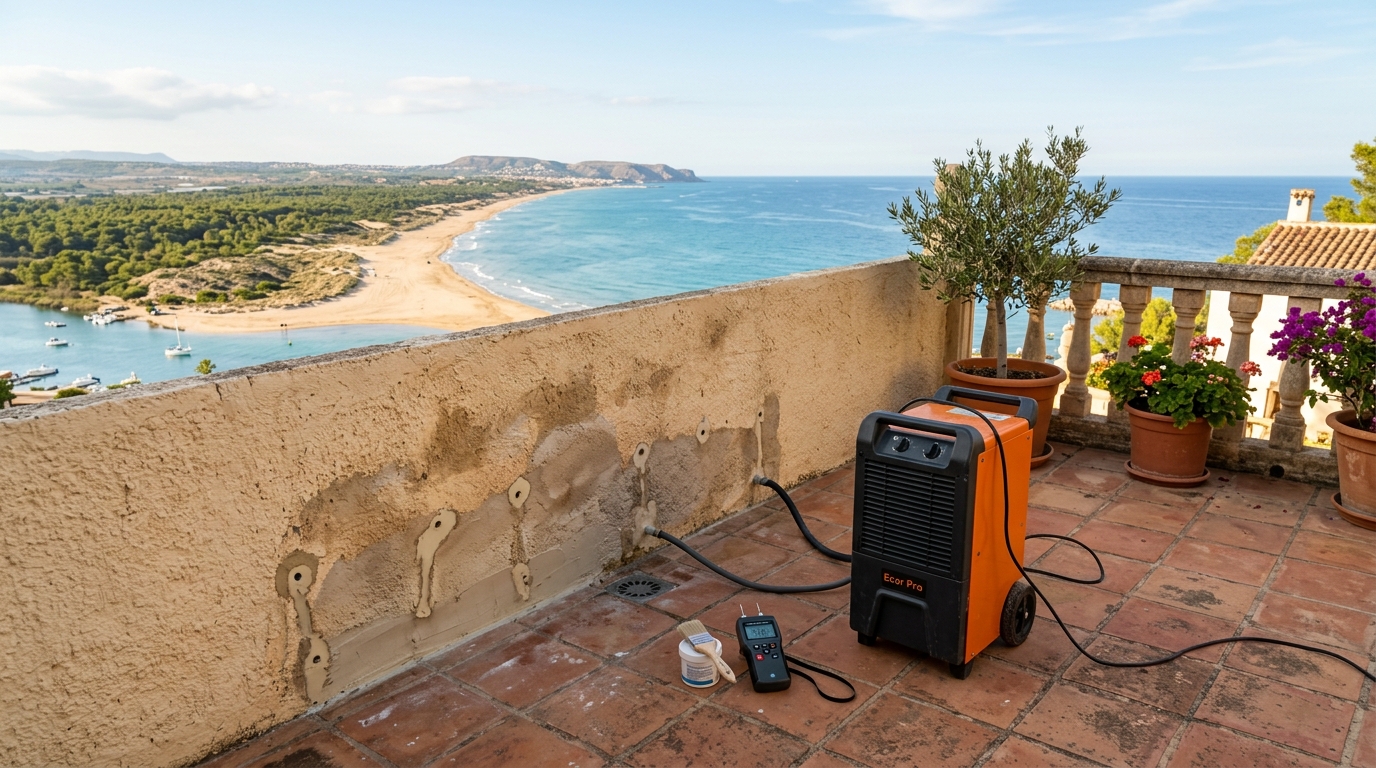 Damp Proofing & Humidity Treatment services for expats in Guardamar del Segura, Costa Blanca, Spain