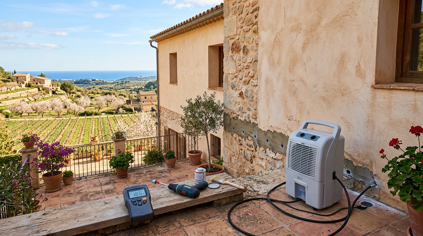 Damp Proofing & Humidity Treatment services for expats in Jalón, Costa Blanca, Spain