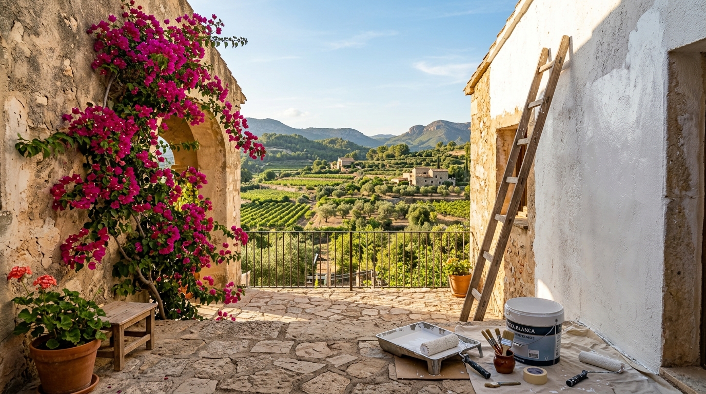 Painting & Decorating services for expats in Jalón, Costa Blanca, Spain