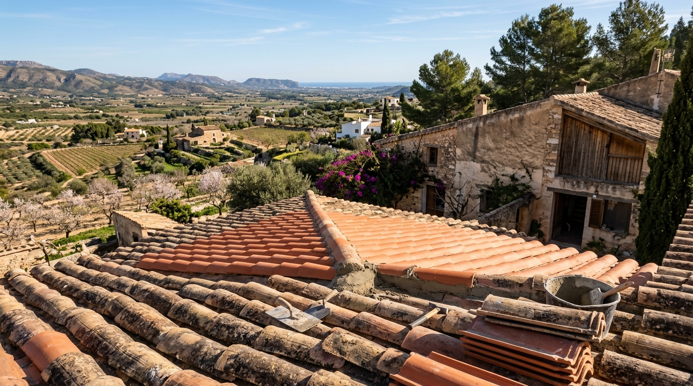 Roofing Services services for expats in Jalón, Costa Blanca, Spain