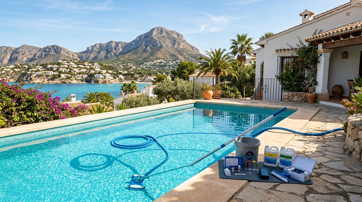 Swimming Pool Maintenance services for expats in Jávea, Costa Blanca, Spain