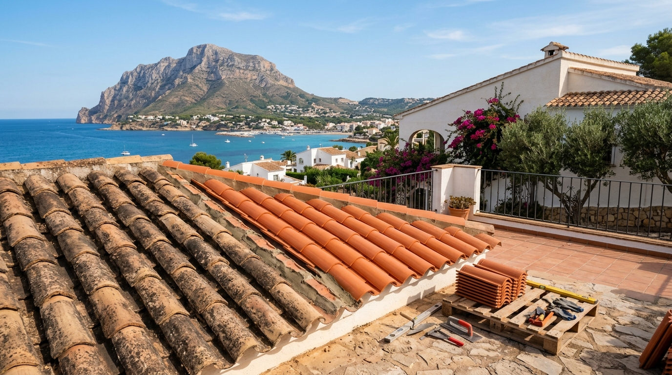 Roofing Services services for expats in Jávea, Costa Blanca, Spain