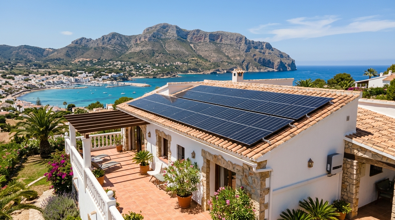 Solar Panel Installation services for expats in Jávea, Costa Blanca, Spain