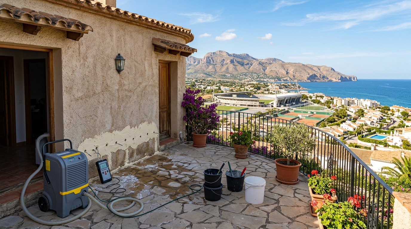 Damp Proofing & Humidity Treatment services for expats in La Nucía, Costa Blanca, Spain