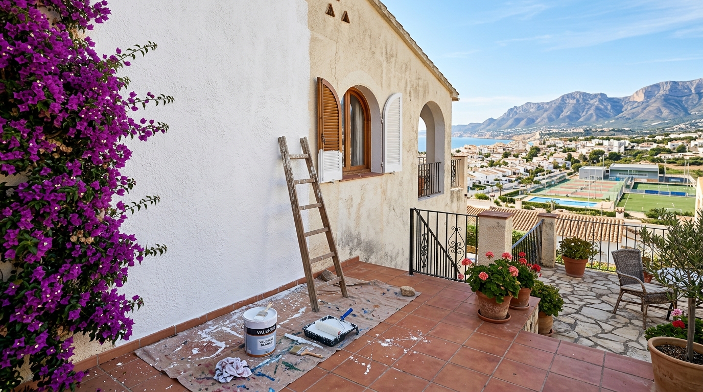 Painting & Decorating services for expats in La Nucía, Costa Blanca, Spain