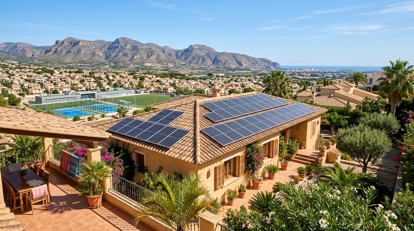 Solar Panel Installation services for expats in La Nucía, Costa Blanca, Spain
