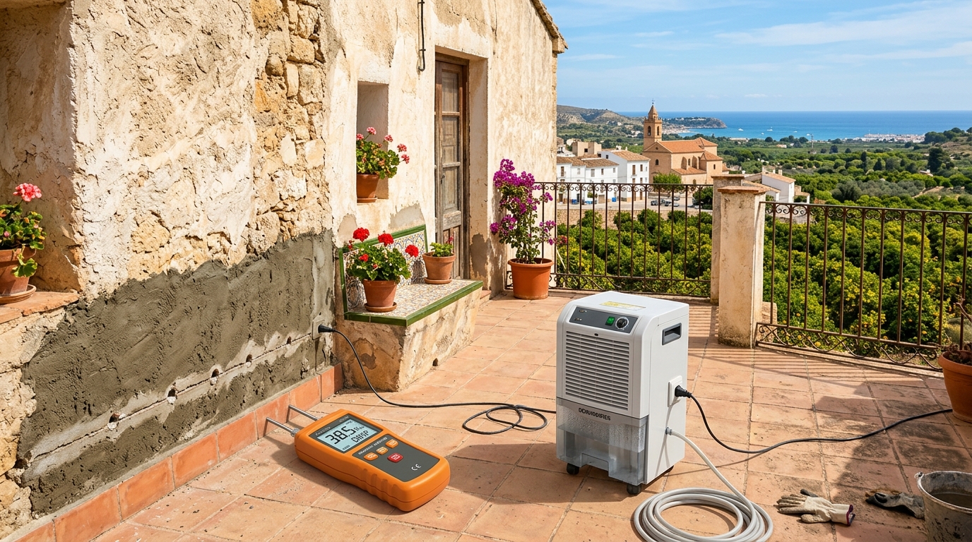 Damp Proofing & Humidity Treatment services for expats in Los Montesinos, Costa Blanca, Spain